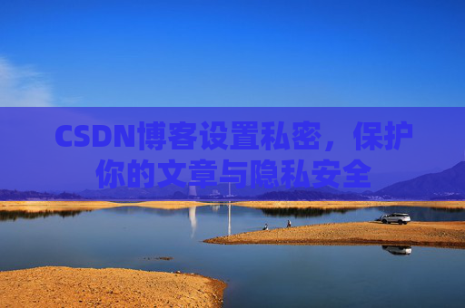 CSDN博客设置私密,保护你的文章与隐私安全
