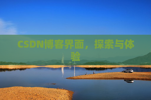 CSDN博客界面，探索与体验